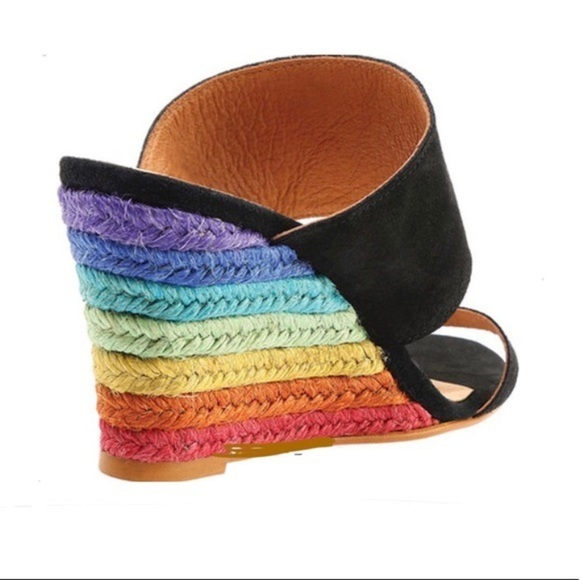 Women's Free People Glorieta Wedge Sandal Sz 38M - Picture 4 of 6